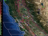 Latest Northern California Multi View Animated Doppler Radar