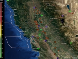 Live Northern California Doppler Radar Thumbnail Image