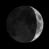 Waxing Crescent, Moon at 4 days in cycle