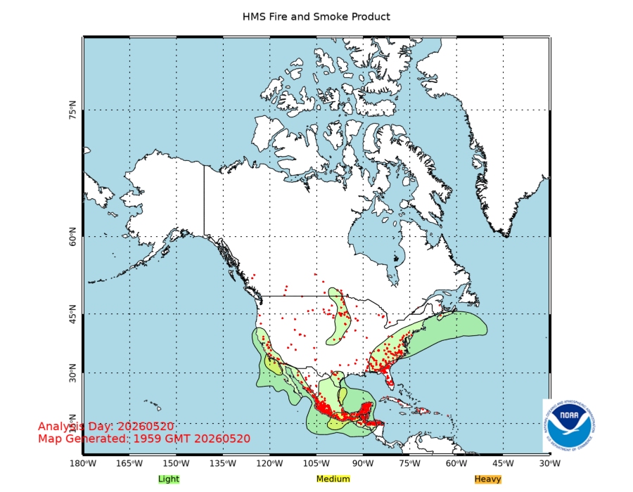 North America Fire & Smoke