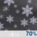 Tonight: Snow likely.  Cloudy, with a low around 22. Calm wind.  Chance of precipitation is 70%. Total nighttime snow accumulation of 1 to 2 inches possible. 