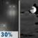 Tonight: A chance of rain and thunderstorms before 9pm, then a slight chance of rain between 9pm and 10pm.  Mostly cloudy, with a low around 51. Light and variable wind becoming southeast around 5 mph in the evening.  Chance of precipitation is 30%.