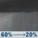 Tonight: Showers likely, mainly before 7pm. Widespread dense fog, mainly between 2am and 5am. Otherwise, cloudy, with a low around 48. Calm wind. Chance of precipitation is 60%. New precipitation amounts between a tenth and quarter of an inch possible. Tonight: Showers likely, mainly before 7pm. Widespread dense fog, mainly between 2am and 5am. Otherwise, cloudy, with a low around 48. Calm wind. Chance of precipitation is 60%. New precipitation amounts between a tenth and quarter of an inch possible.