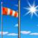 Monday: Sunny, with a high near 64. Breezy, with a south wind 13 to 17 mph becoming west in the afternoon. Winds could gust as high as 24 mph. 