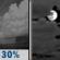 Thursday Night: Scattered showers before 10pm.  Mostly cloudy, with a low around 45. West wind around 5 mph becoming calm.  Chance of precipitation is 30%.