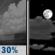 Sunday Night: A chance of showers before 7pm.  Partly cloudy, with a low around 51. West wind around 5 mph becoming calm  in the evening.  Chance of precipitation is 30%.