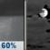 Thursday Night: Showers likely, mainly before 7pm.  Mostly cloudy, with a low around 43. Southwest wind around 5 mph becoming calm.  Chance of precipitation is 60%.