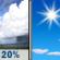 Today: A 20 percent chance of showers before 10am.  Sunny, with a high near 84. East southeast wind 8 to 11 mph. 
