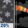 Tonight: A 20 percent chance of snow before 8pm.  Partly cloudy, with a steady temperature around 32. Breezy, with a west wind 14 to 19 mph increasing to 24 to 29 mph. Winds could gust as high as 38 mph. 