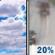 Thursday: A 20 percent chance of rain after 4pm.  Increasing clouds, with a high near 68. East wind around 6 mph becoming calm  in the morning. 