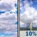 Sunday: A 10 percent chance of showers and thunderstorms after noon.  Partly sunny, with a high near 62.