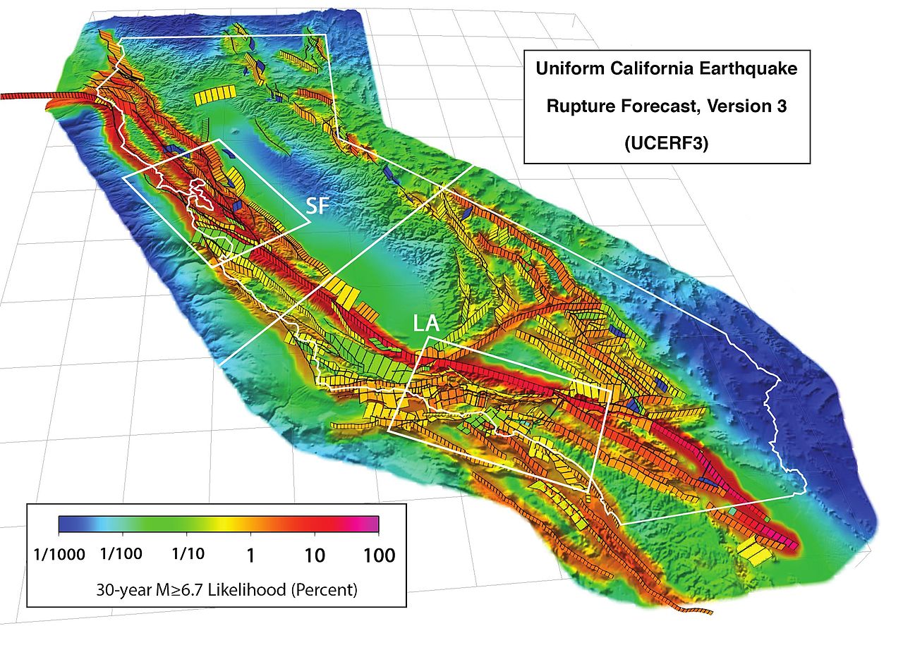Uniform California Earthquake Rupture Forecast