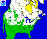 The United States and Canada Snow Current Depths Thumbnail