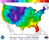 United States Current Weather Conditions Map Thumbnail