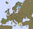 European Severe Weather Map
