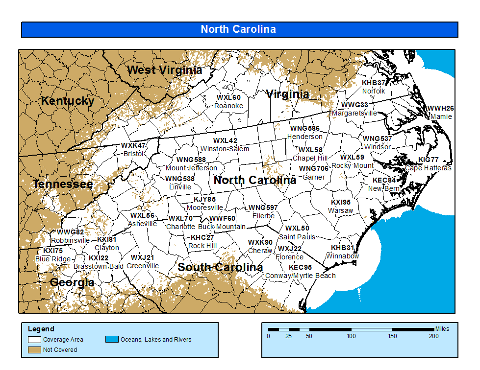 North Carolina Noaa National Weather Service Streaming Audio